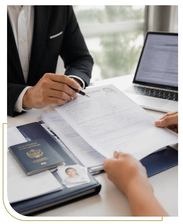 Продление разрешения на работу Work Permit для клиентов из Петергофа